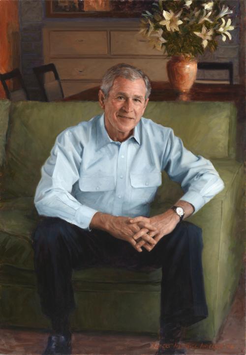 Portrait of George W. Bush